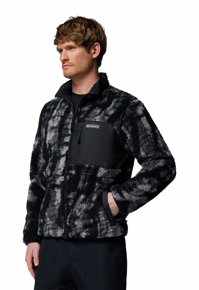 Columbia Bluza de trening reversibila de iarna pentru ski Pass - Negru/Gri