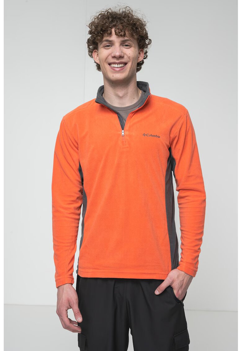 Columbia Bluza din material fleece pentru trekking Klamth Range II - Portocaliu
