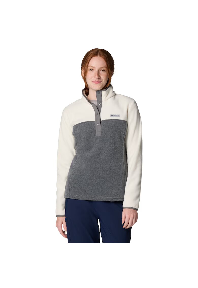 Columbia Bluza sport din fleece - Benton Springs 1/2 Snap Pull Over II 2085651 - Gri