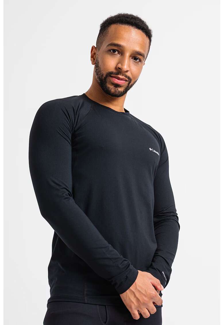 Columbia Bluza termica cu maneci raglan pentru ski si snowboard Midweight - Negru
