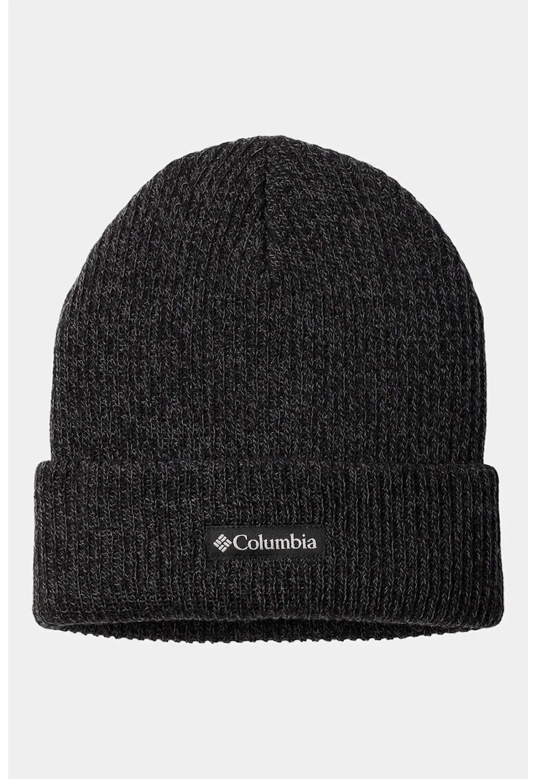Columbia Caciula unisex cu aplicatie logo Whirlibid - Negru stins