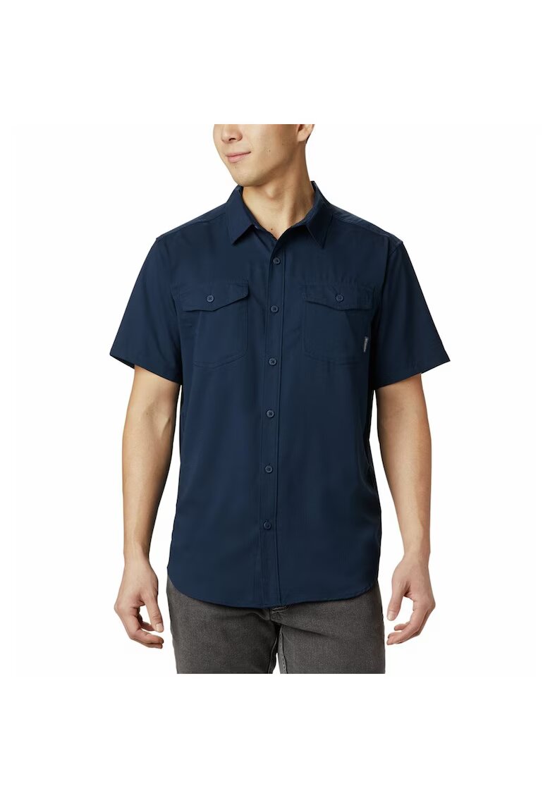 Columbia Camasa barbati bleumarin - elegant - elastan