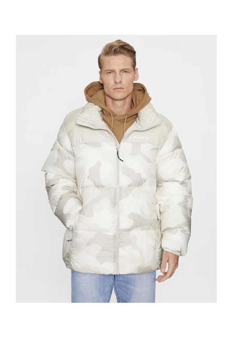 Columbia Geaca barbati - 302396924 - Nylon/Poliester - Maro - Maro