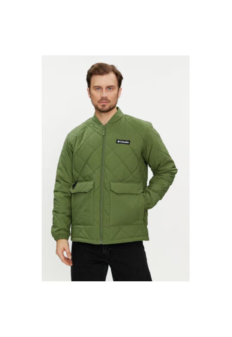 Columbia Geaca barbati - 303382872 - Poliester - Verde - Verde