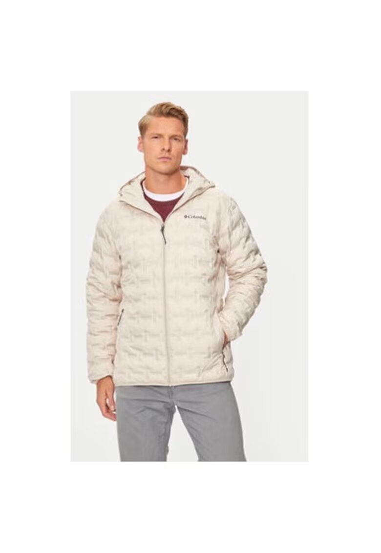Columbia Geaca barbati - 303982386 - Poliester - Bej - Bej