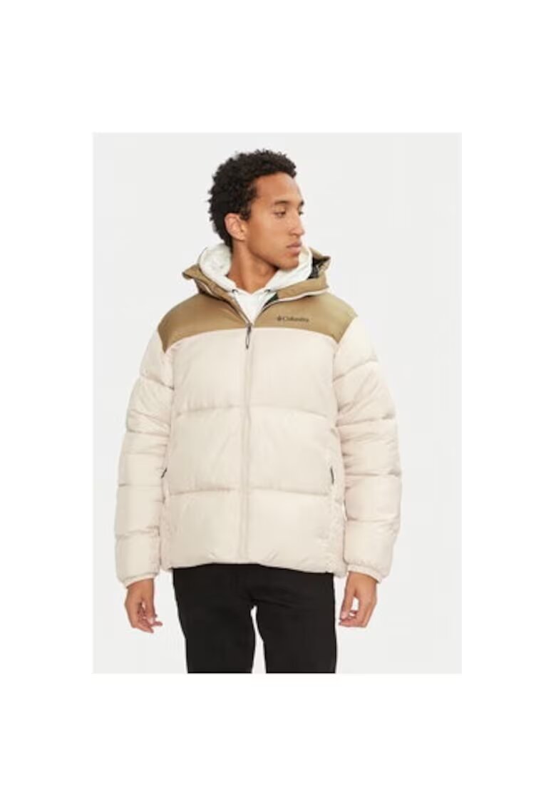 Columbia Geaca barbati - 303982478 - Poliester - Bej - Bej