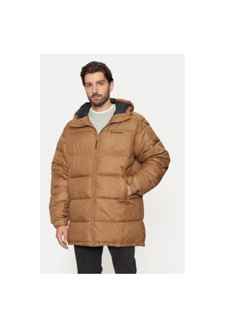 Columbia Geaca barbati - 303984212 - Poliester reciclat - Maro - Maro