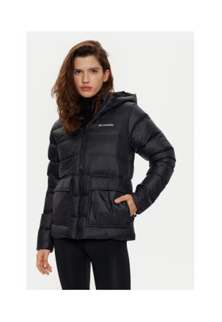 Columbia Geaca de puf dama - negru - nailon -