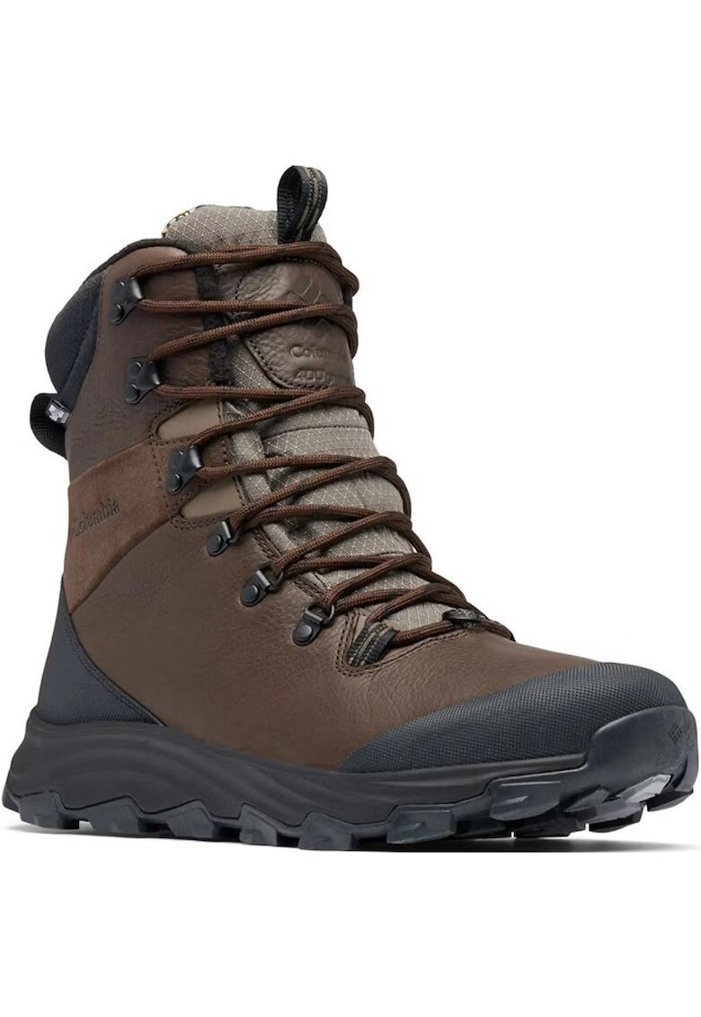 Columbia Ghete barbati trekking - piele naturala - maro - peste glezna - iarna