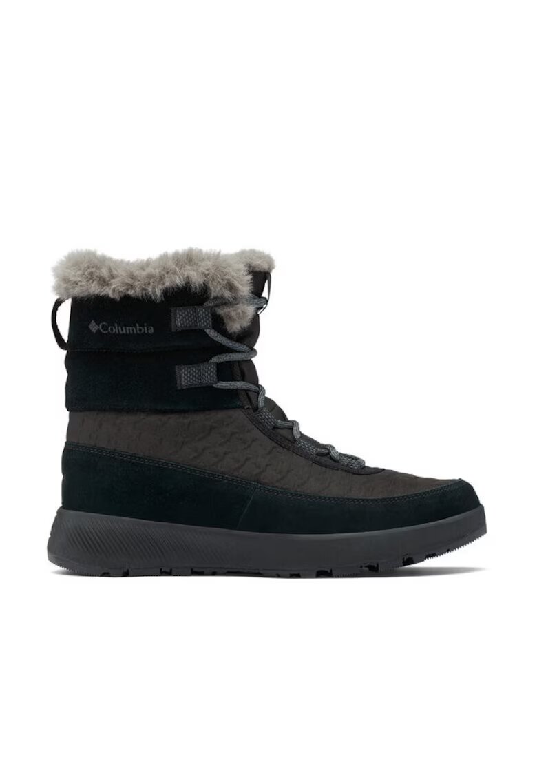 Columbia Ghete dama 303982065 - Piele naturala - Negru - Negru