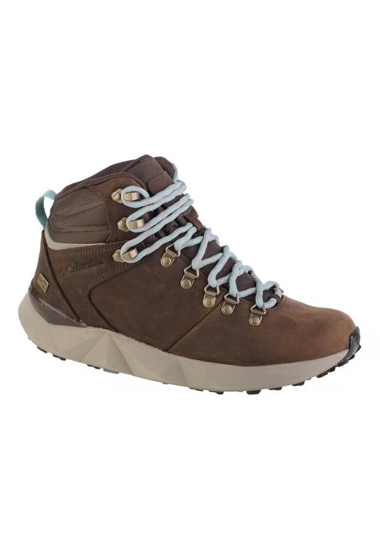 Columbia Ghete de trekking - Piele nabuc - Maro
