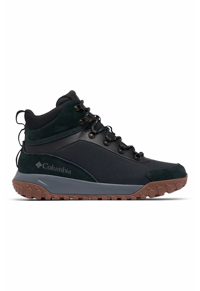 Columbia Ghete impermeabile Burnsider - Negru/Negru stins/Gri inchis