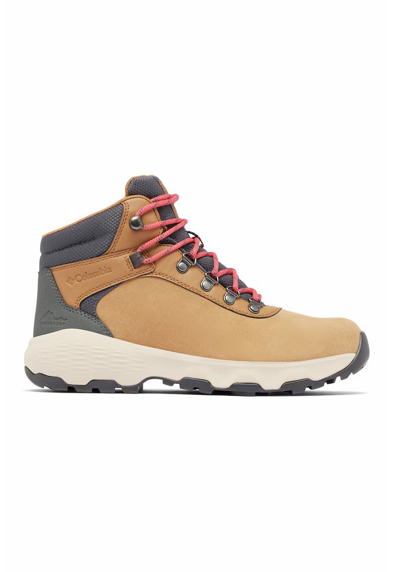Columbia Ghete impermeabile pentru trekking Newton Wander - Gri/Caramel