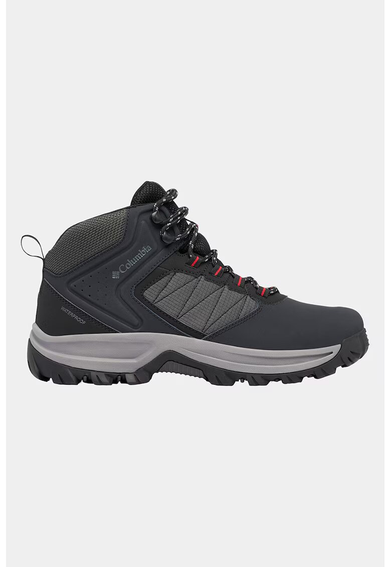 Columbia Ghete impermeabile pentru trekking si drumetii Transverse - Negru/Gri carbune