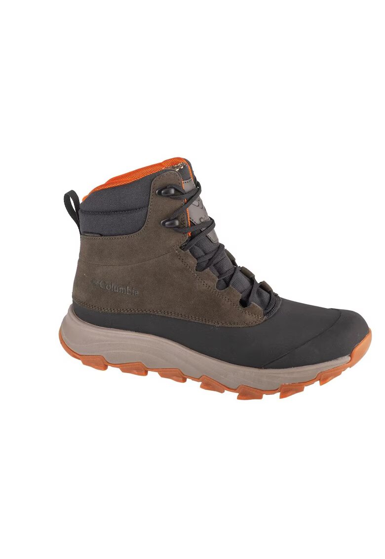 Columbia Ghete sport barbati Piele naturala - Negru/Maro - Negru/Maro