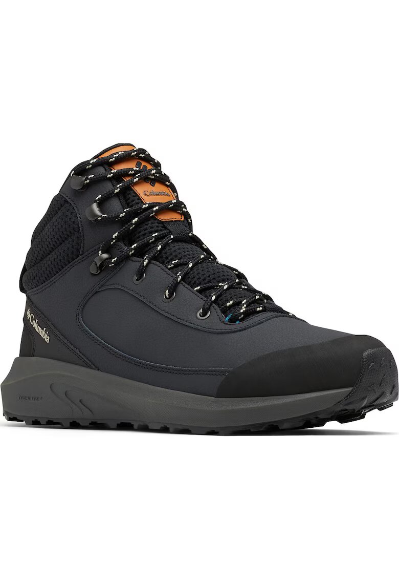 Columbia Ghete Trailstorm Peak Mid pentru barbati - Piele naturala - Negru