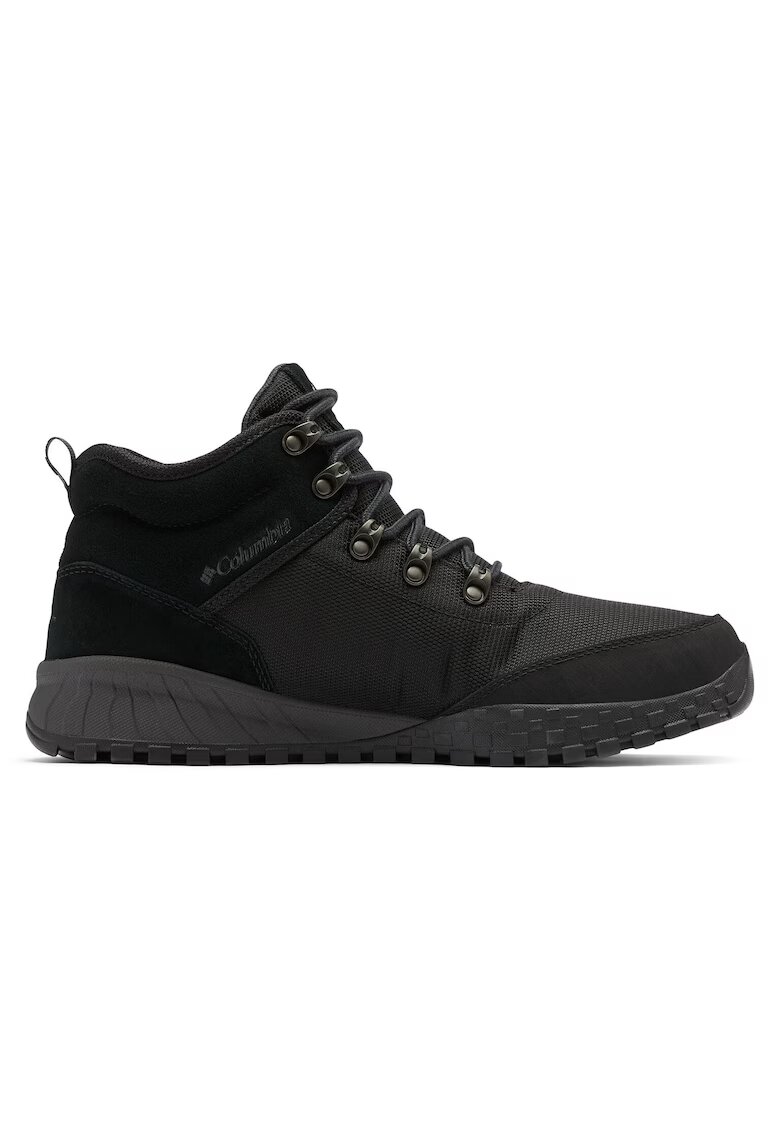 Columbia Ghete trekking barbati - piele naturala negru