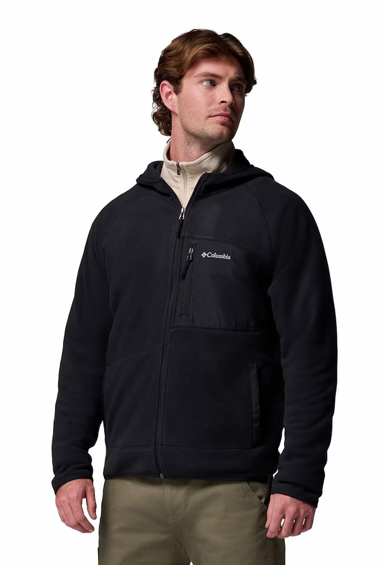 Columbia Hanorac pentru trekking Fast Trek - Negru
