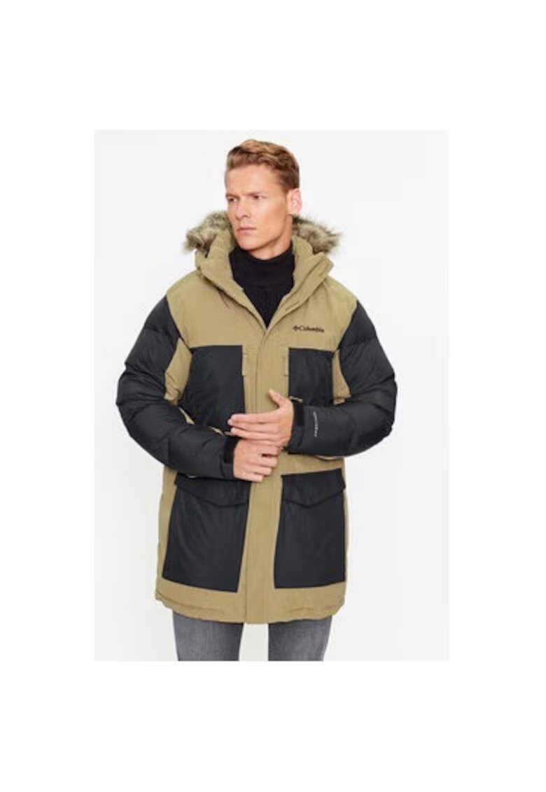 Columbia Jacheta barbati - 302396696 - Nylon/Poliester reciclat - Maro - Maro