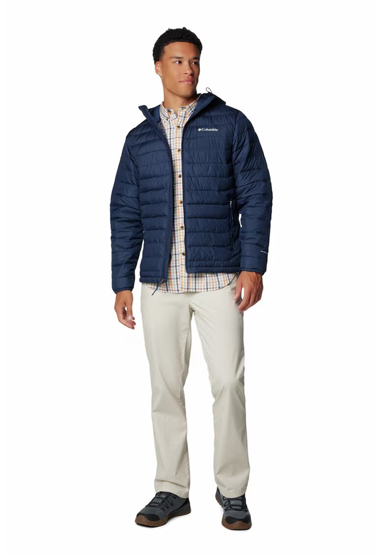 Columbia Jacheta cu gluga - pentru trekking Powdewr Lite II - Bleumarin