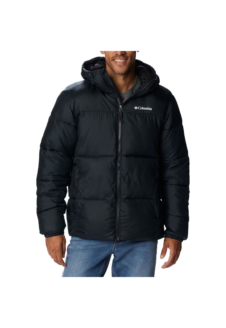 Columbia Jacheta de puf pentru barbati - Poliester - Negru - Negru