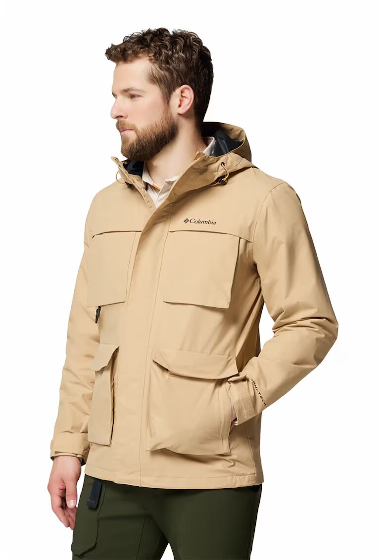 Columbia Jacheta impermeabila cu gluga Landroamer II - Maro nisip