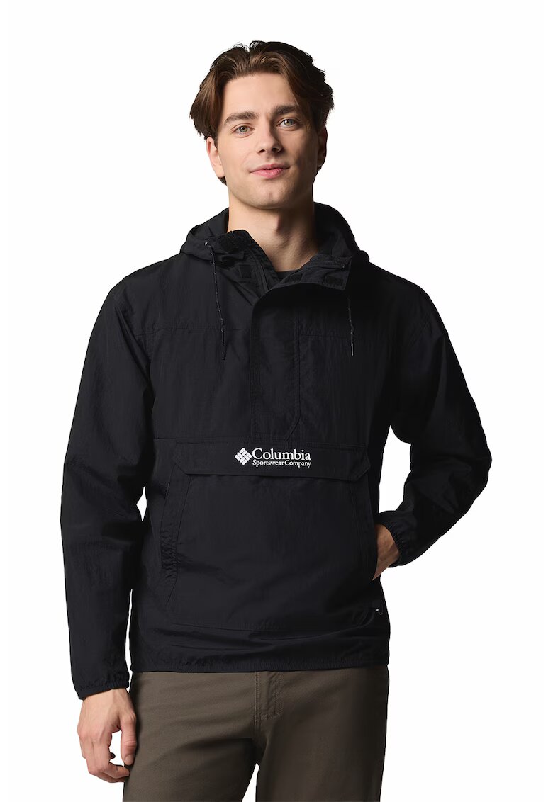 Columbia Jacheta pull-on pentru drumetii Challenger - Negru/Alb murdar