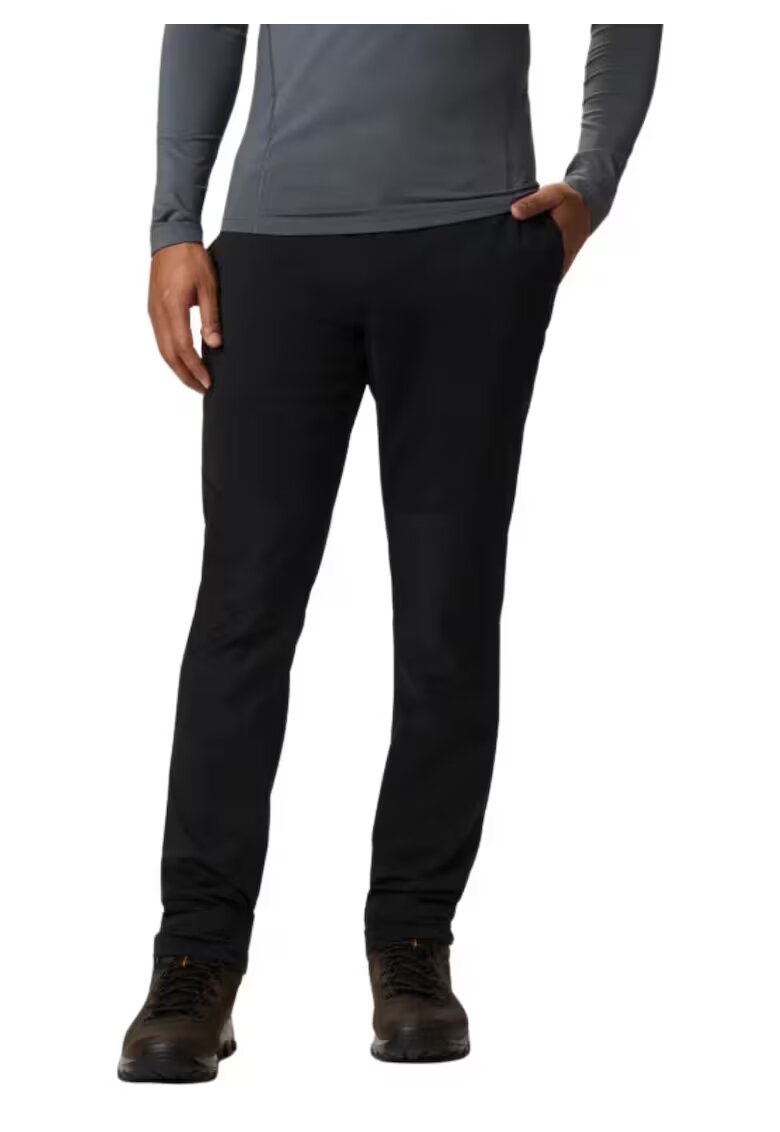 Columbia Pantaloni barbati Tech Trail de hiking negri