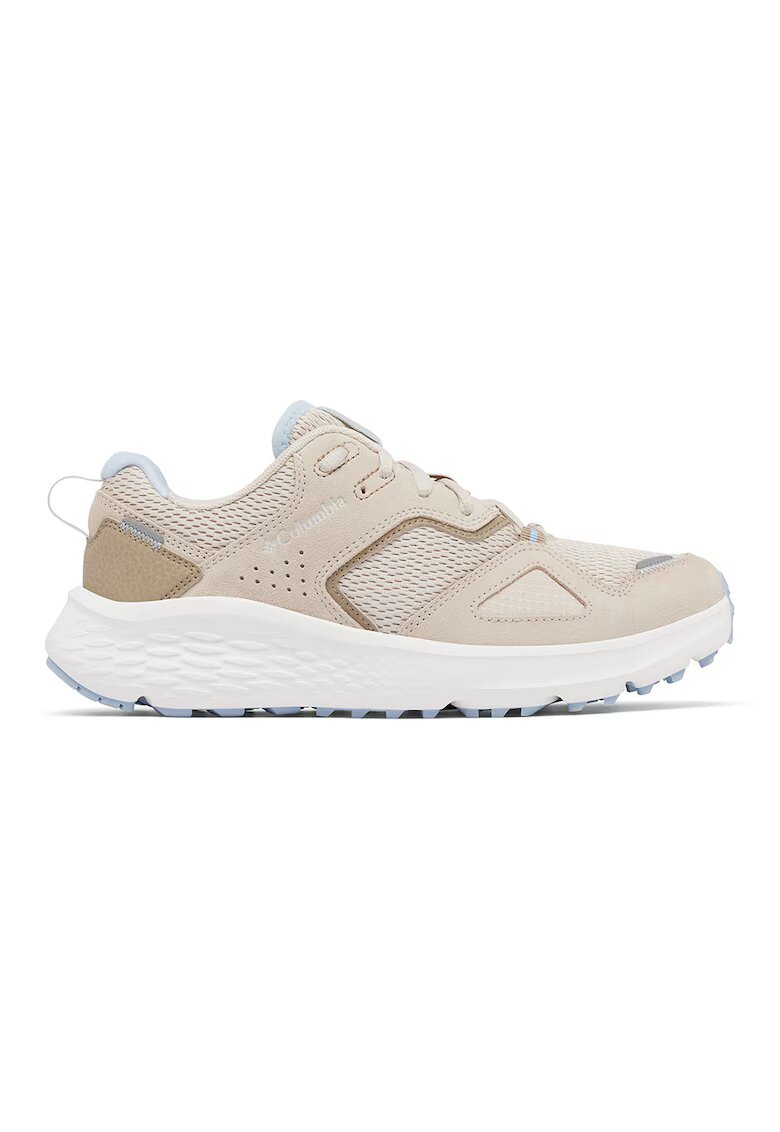 Columbia Pantofi sport cu garnituri de piele intoarsa Bethany - Maro nisip/Albastru
