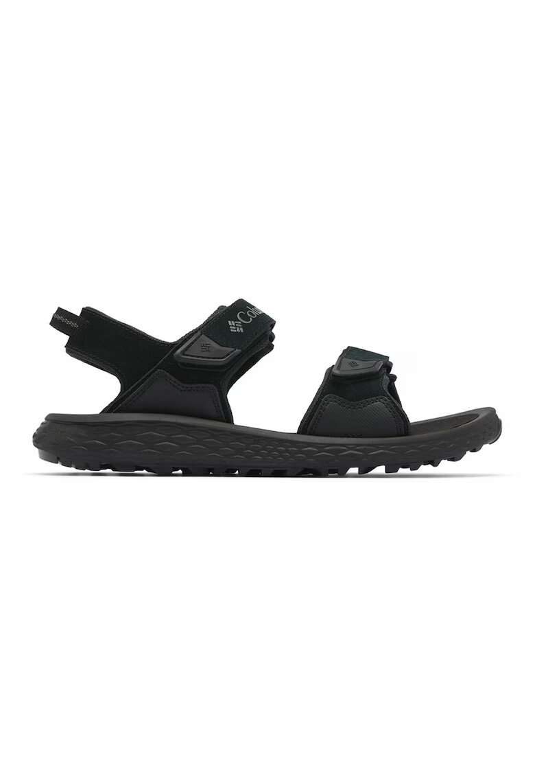 Columbia Sandale din piele intoarsa si piele ecologica - pentru drumetii Konos - Negru