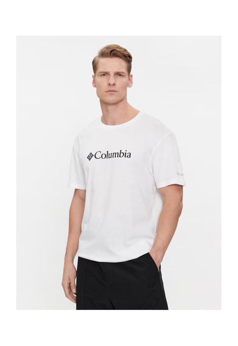 Columbia Tricou barbati - 206556271 - Bumbac - Alb - Alb