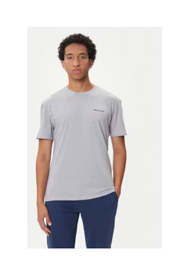 Columbia Tricou barbati - Gri - 100% bumbac organic -
