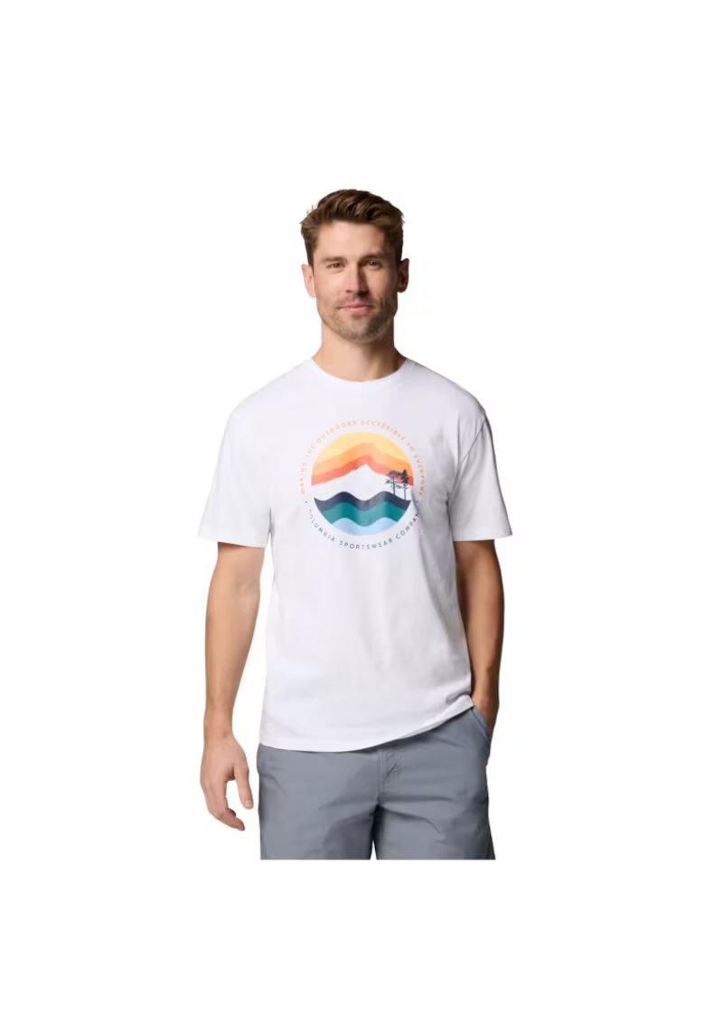 Columbia Tricou barbati - Path Lake II Graphic Tee 1934814