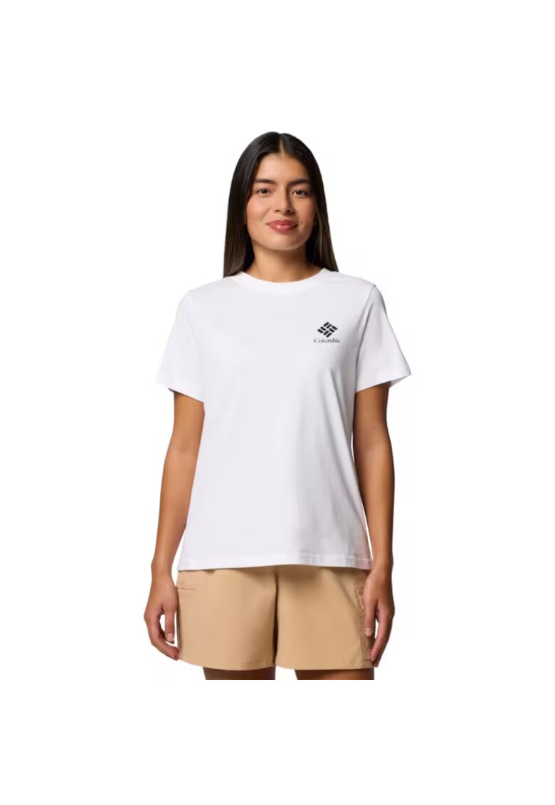 Columbia Tricou lifestyle - alb - bumbac