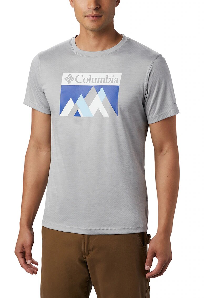 Columbia Tricou pentru drumetii si trekking Zero Rules™ - Gri/Albastru