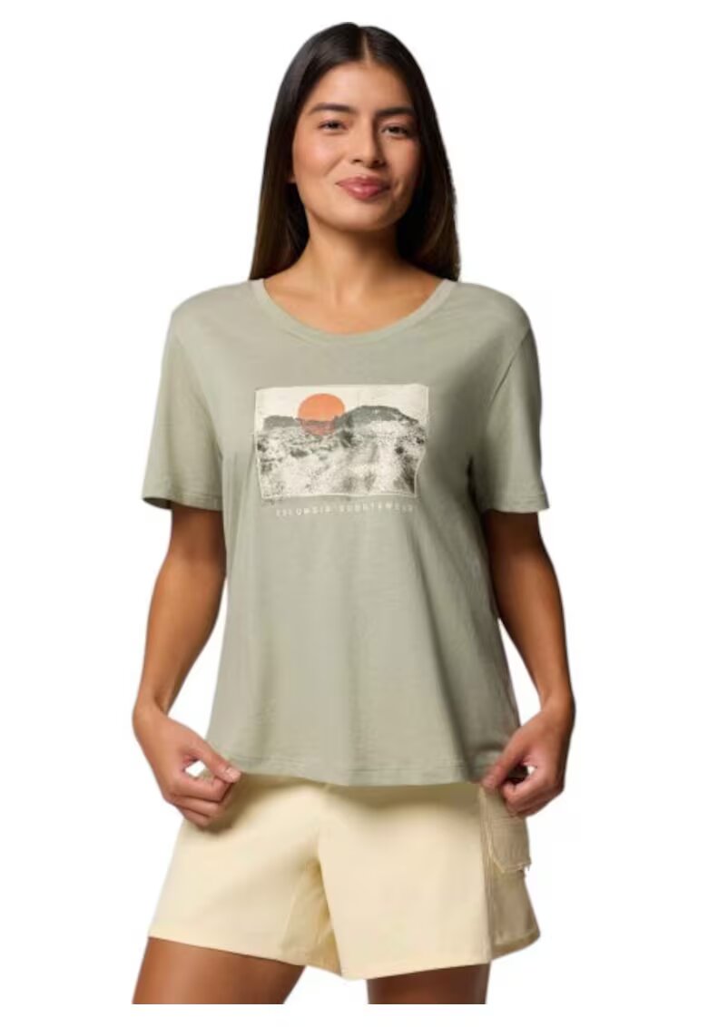 Columbia Tricou Ruby Springs - Verde - Verde