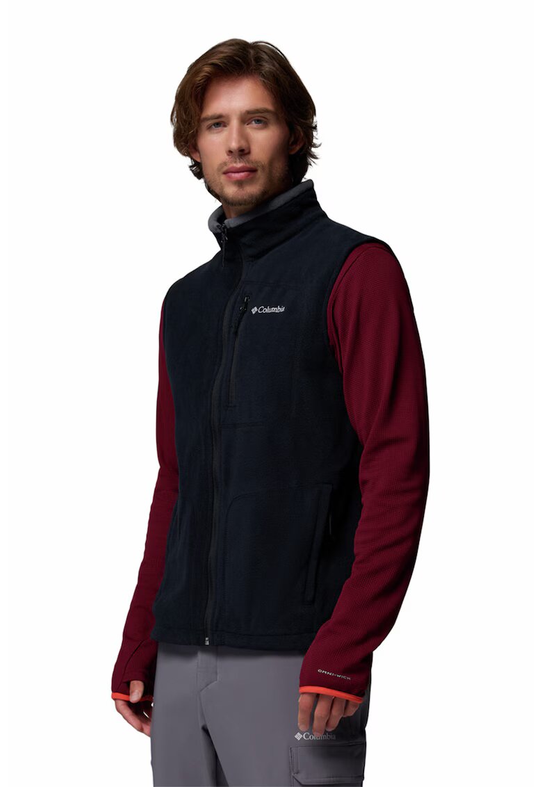 Columbia Vesta din fleece cu fermoar Fast Trek - Gri antracit