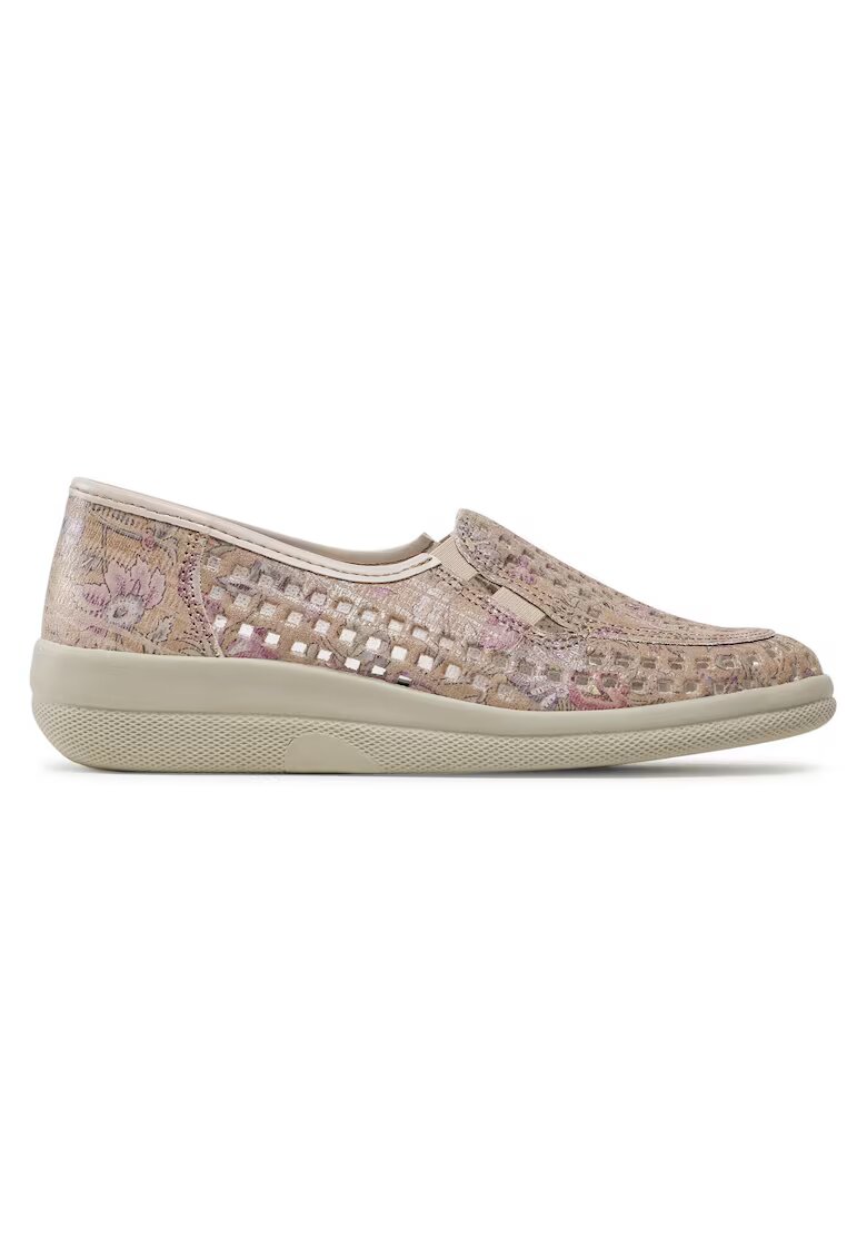 Comfortabel Mocasini dama 940249-08 - Piele naturala - Bej