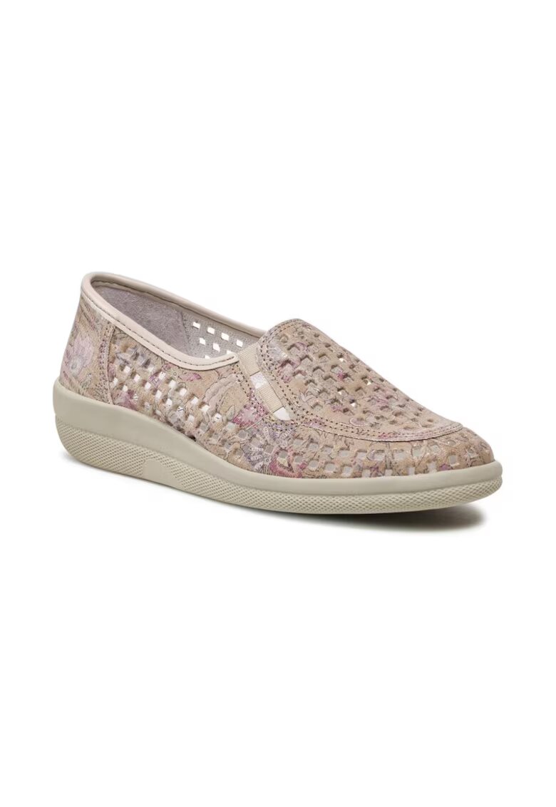 Comfortabel Pantofi dama - 302056 - Piele naturala - Bej