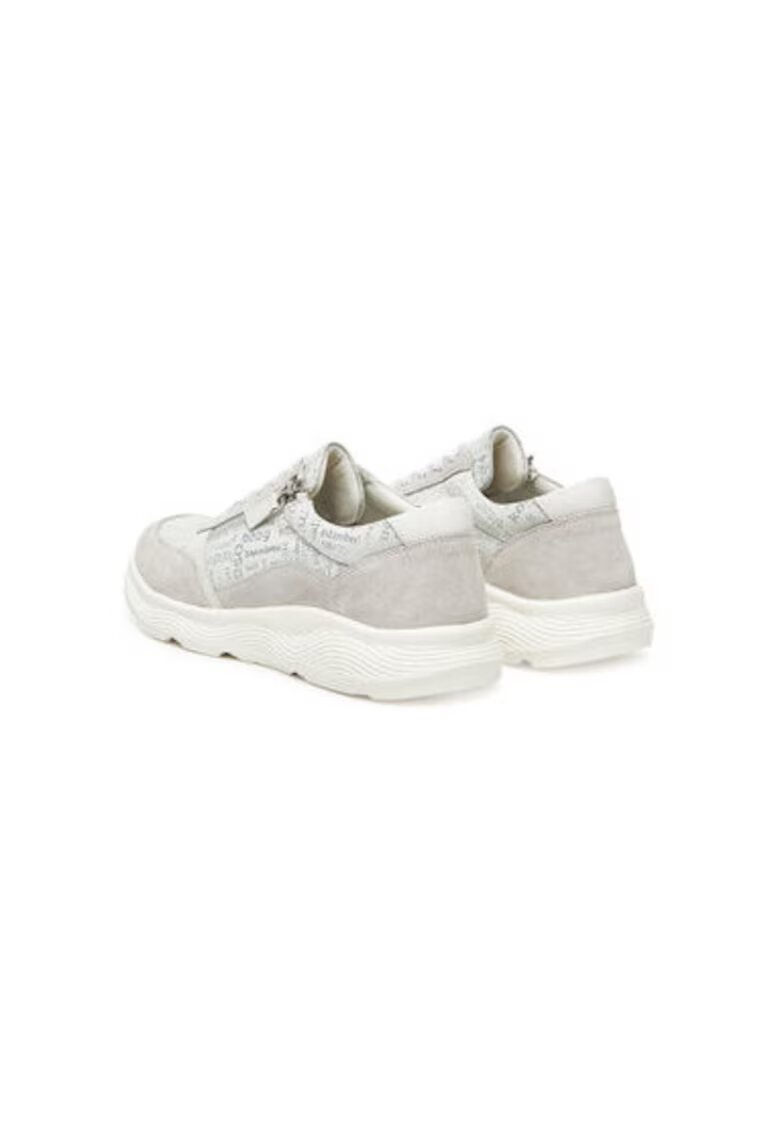 Comfortabel Pantofi sport dama - 951257-03 - Piele naturala - Alb
