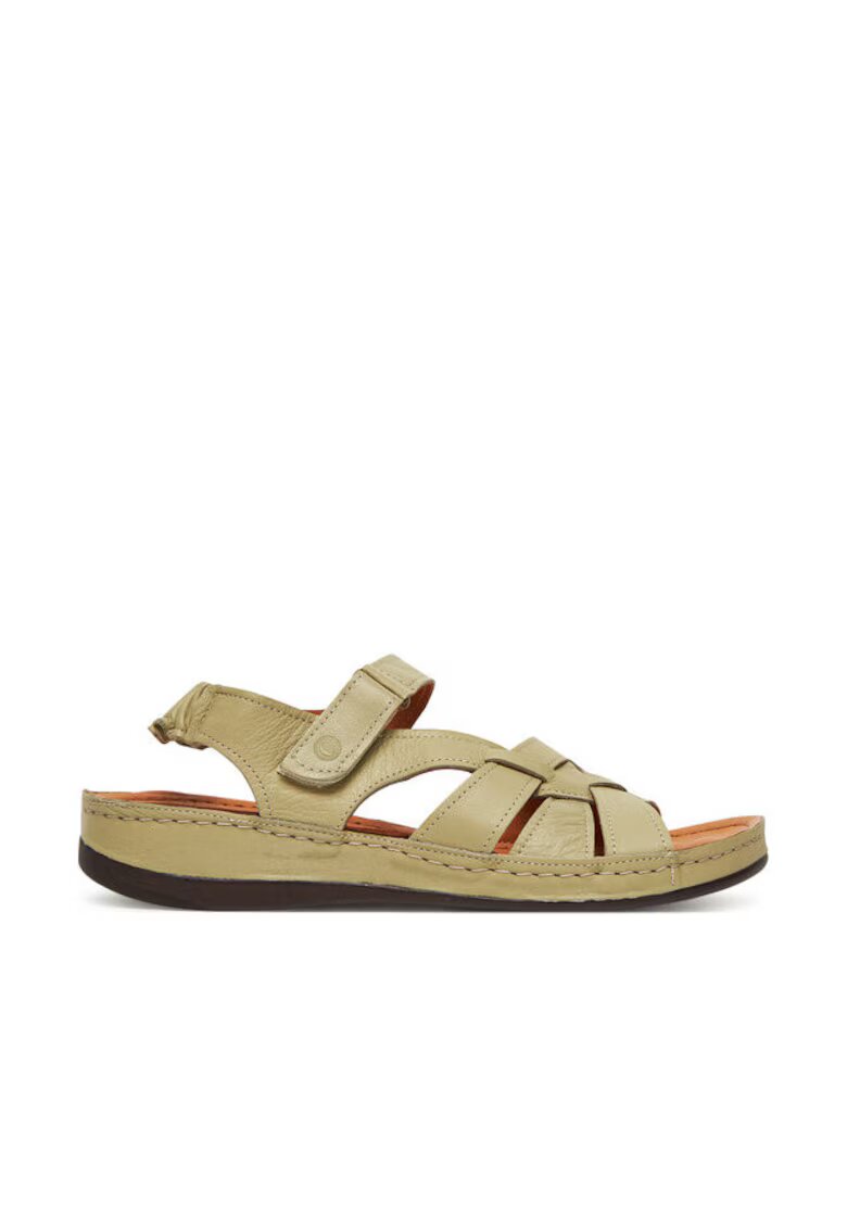 Comfortabel Sandale dama - 710215-07 - Piele naturala - Verde
