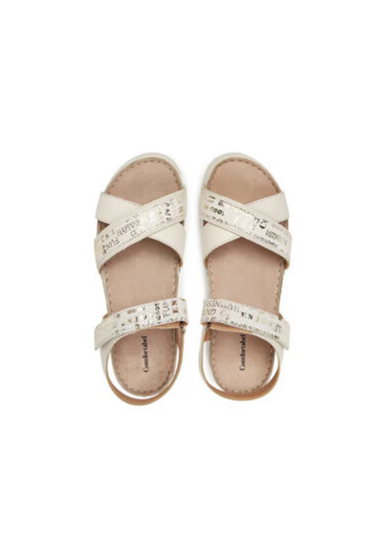 Comfortabel Sandale dama - 710223-81 - Piele naturala - Alb