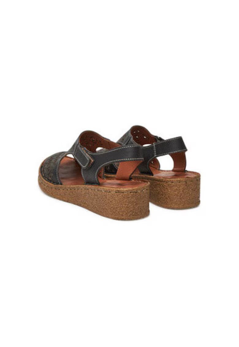 Comfortabel Sandale dama - 710226-01 - Piele naturala - Negru