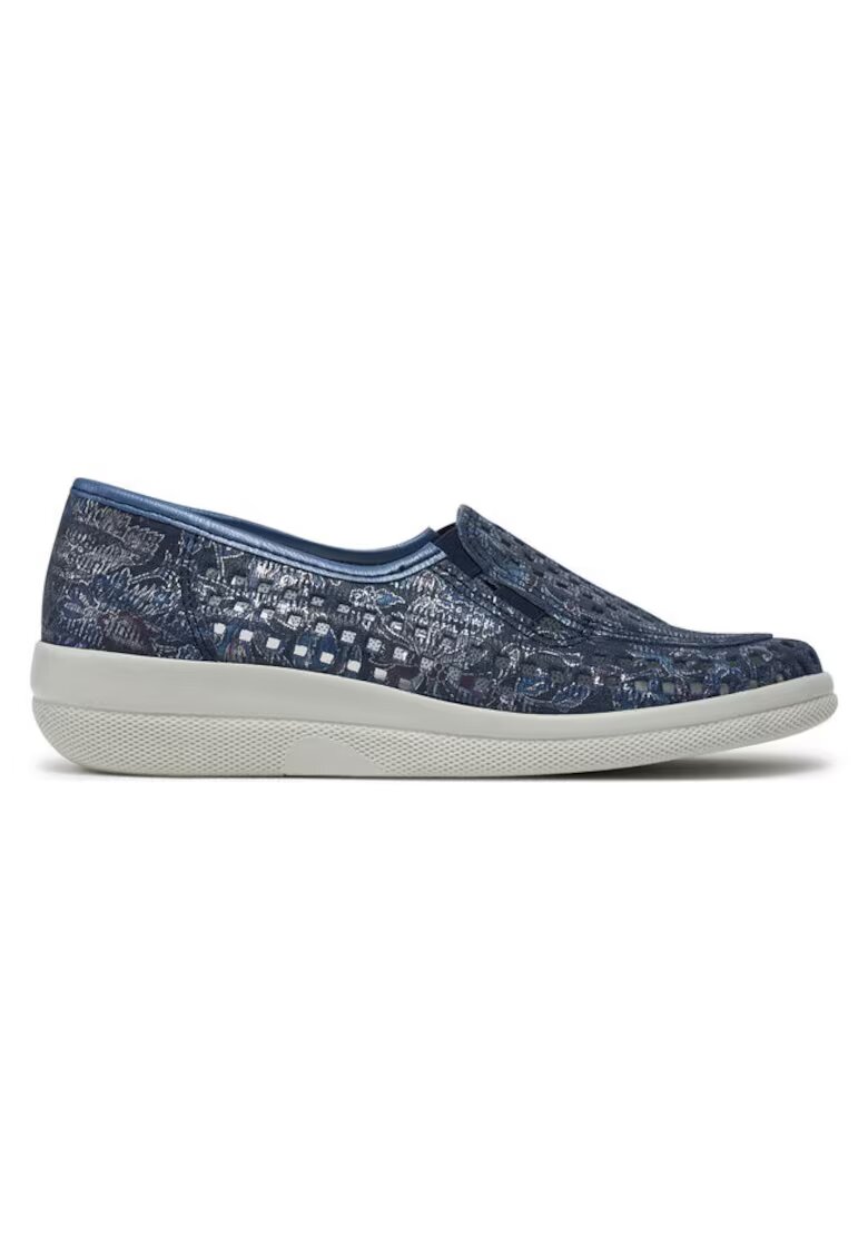 Comfortabel Tenisi dama - 30378632837 - Piele naturala - Albastru