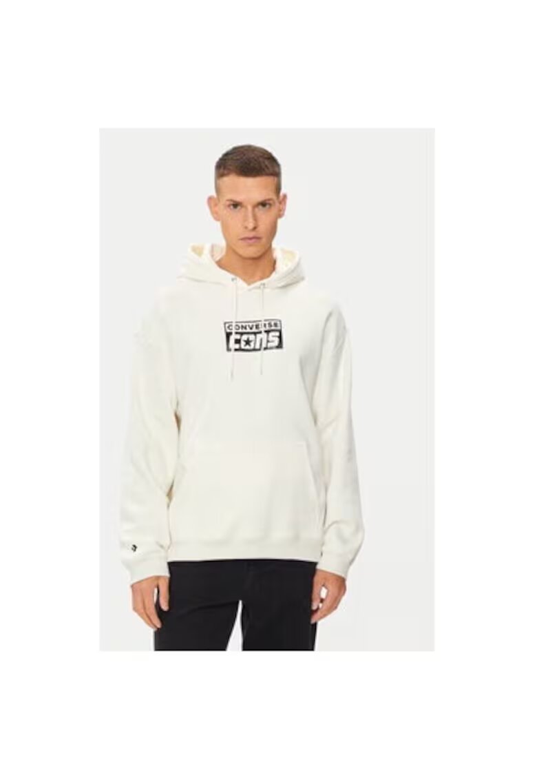 Converse Bluza barbati - 304113178 - Bumbac/Poliester reciclat - Bej - Bej