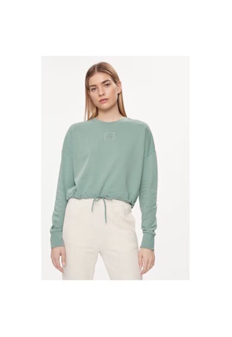 Converse Bluza dama - 304112942 - Bumbac/Poliester reciclat - Verde - Verde