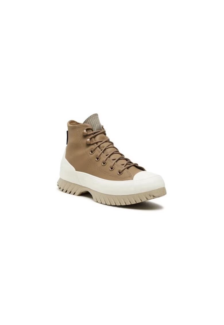 Converse Ghete dama 303261252 - Piele naturala - Bej - Bej