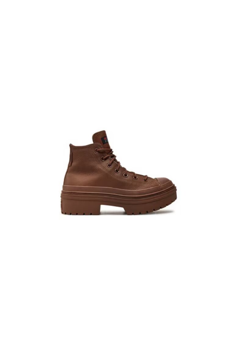 Converse Ghete dama 304038877 - Piele naturala - Maro - Maro
