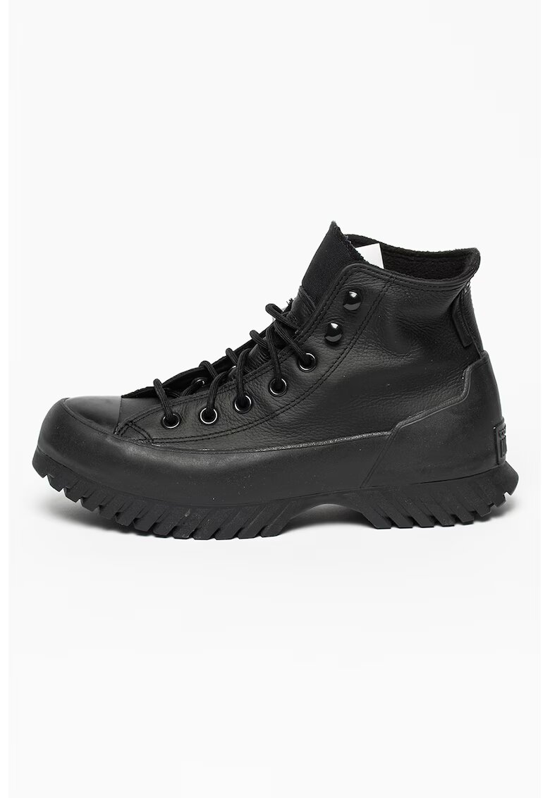 Converse Ghete unisex de piele Chuck Taylor All Star Lugged Winter 2.0 - Negru