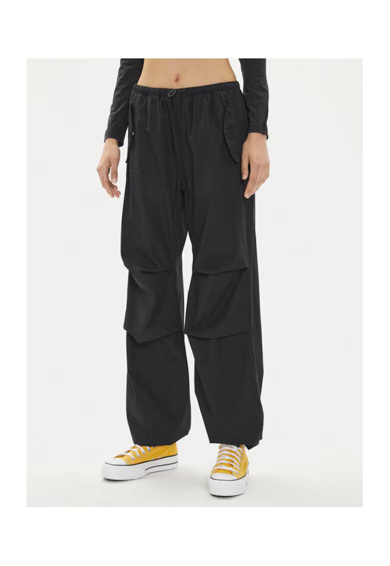 Converse Pantaloni dama - 304113345 - Bumbac - Negru - Negru